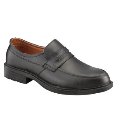 Executive Leather Slip On Safety Shoe | Safetec Direct