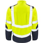 Supertouch Yellow/Navy Hi Vis Two Tone Softshell Jacket