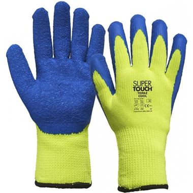 Supertouch Topaz EN511 Thermal Work Gloves with Latex Coating - 7g