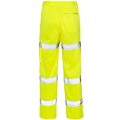Supertouch Yellow 3 Band Hi Vis Combat Trousers