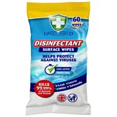 Disinfectant Surface Wipes (Pack 60)