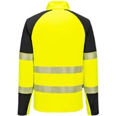 Portwest T172 PW3 Yellow 1/4 Zip Hi Vis Sweatshirt