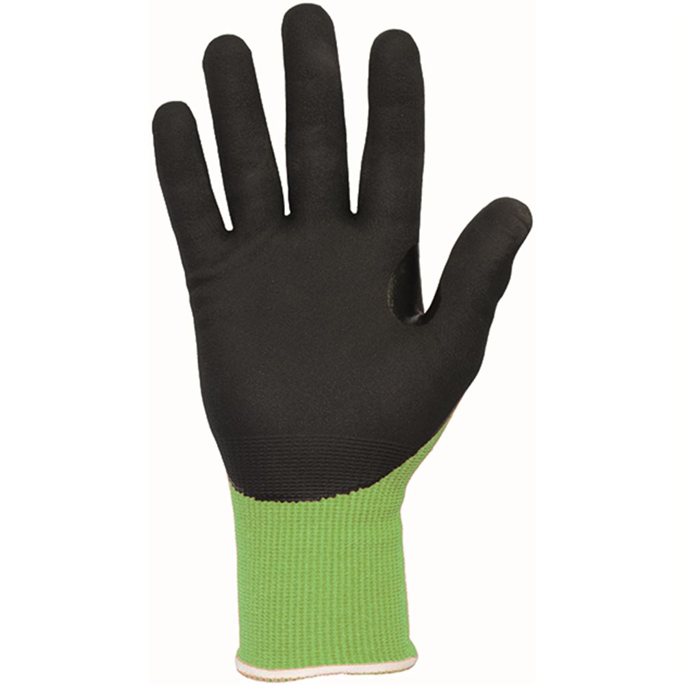 Traffi TG6240 LXT MicroDex Cut E Eco Green Glove | Safetec Direct