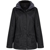 Regatta TRA148 Women's Benson III 3-in-1 Waterproof Breathable Mesh Lined Jacket