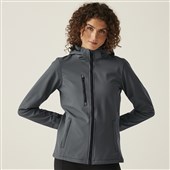 Regatta TRA702 Venturer Women's 3-Layer Breathable Hooded Softshell Jacket (3L)