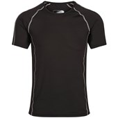 Regatta TRS227 Pro Black Short Sleeve Base Layer Top 180g