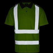 Regatta TRS271 Pro Contract Yellow Hi Vis Polo Shirt