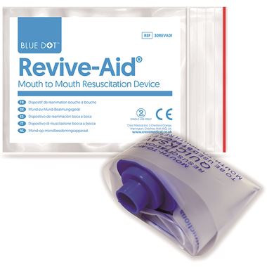 Resuscitation Face Shield with One Way Valve