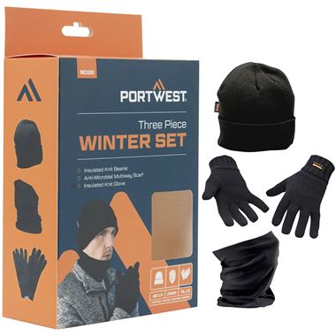 Portwest B035 Winter Accessory Set (3 Piece)