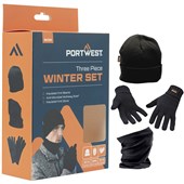 Portwest B035 Winter Accessory Set (3 Piece) Portwest B035 Winter Accessory Set (3 Piece)