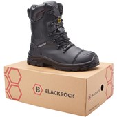 Blackrock CF44 MetShield 8" Composite Waterproof Side Zip Metatarsal Safety Boot S7L M SC CI LG FO HRO SR