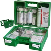 Deluxe BS8599-1 Workplace First Aid Kit with Wall Mounted Bracket (Small)