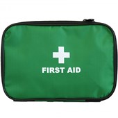 Empty First Aid Zip Case Green (Medium)