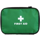 Empty First Aid Zip Case Green (Large)